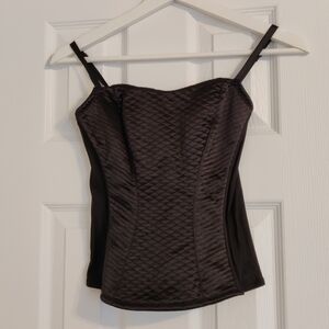 Native Intimates Black Quilted Camisole